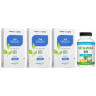 New Care Zink 90 tabletten 3-pak + gratis Gezonderwinkelen Vitamine D 75mcg 200 capsules t.w.v. 29,95
