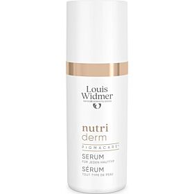 Louis Widmer Nutriderm Pigmacare Serum Ongeparfumeerd (Voorheen: Pigmacare Skin Tone Balance Ongeparfumeerd tegen pigmentvlekken)  30ml