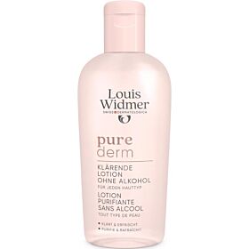 Louis Widmer Purederm Zuiverende Tonic zonder Alcohol Ongeparfumeerd  200ml