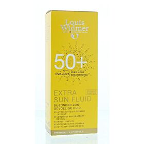 Extra sun fluid 50+ parfumvrij Louis Widmer 100ml