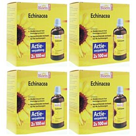 Bloem Echinacea (voorheen extra forte, is naam veranderd) vier-pak  4x duo 2 x 100 ml (= dus 800ml!)