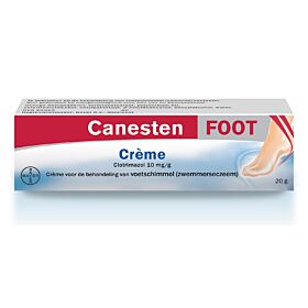 Toppharma TP Canesten Creme Foot (voeten) Schimmelinfectie tube  20 gram