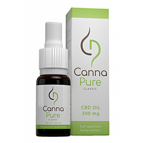 Cannapure Golden CBD Oil 500mg  5%(CBD Olie)  10ml