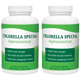 Chlorella Special Vital Chlorella duo-pak 2x 1000 tabletten (Chlorella pyrenoïdosa, Green)