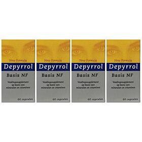 Depyrrol Basis NF (Nieuwe Formule) vier-pak 4x 60 capsules