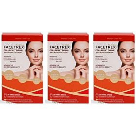 Facetrex Collafill drink sticks drie-pak 3x 30 sticks