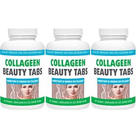 Gezonderwinkelen Premium Collageen Beauty Tabs trio-pak  3x 60 tabletten