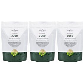 Jacob Hooy Juso psyllium hulpvezels drie-pak 3x 300 gram