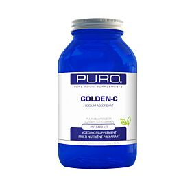 Puro Golden C 250 capsules (goed opneembaar, maagvriendelijke vitamine C)