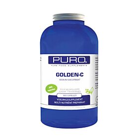 Puro Golden C 365 capsules (goed opneembaar, maagvriendelijke vitamine C)