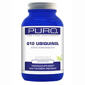 Puro Q10 Ubiquinol 100mg Kaneka QH 90 capsules