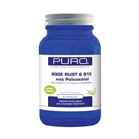 PURO Rode Gist Rijst Complex 3mg  90 capsules