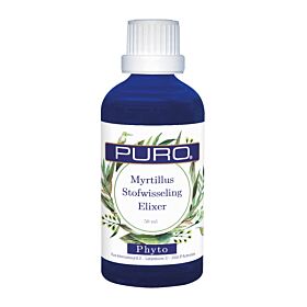 Puro tinctuur Myrtillus Stofwisselings Elixer Phyto 50ml
