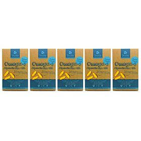 Testa Omega 3 algenolie - vegan omega-3 DHA + EPA vijf-pak 5x 45 capsules