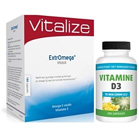 Vitalize Extromega visolie 180ca