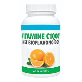 Gezonderwinkelen Premium Vitamine C 1.000mg met Bioflavonoiden  60 tabletten