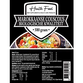 Health Food Marokkaanse Couscous  500 gram