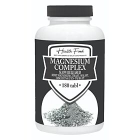 Health Food Magnesium Complex Slow Released  180 tabletten