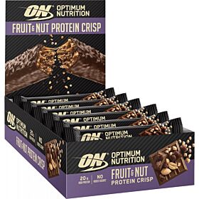Optimum Nutrition Fruit & Nut Protein Crisp Bar  Doosjes van 10 repen á 70 gram