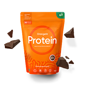 Orangefit Proteine Chocolade (plantaardige eiwitten)  750 gram