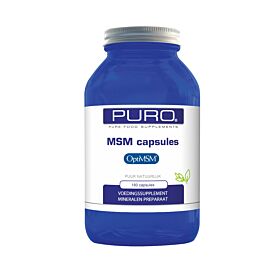 PURO MSM  180 capsules
