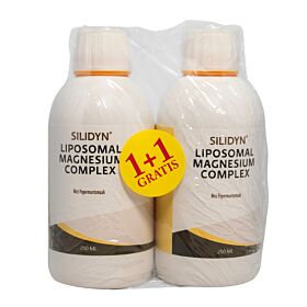 Silidyn Liposomaal Magnesium Pepermuntsmaak 250ml 1+1 GRATIS
