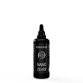 The Health Factory Nano Zilver / Colloidaal Zilver 15ppm Pipetflacon  100ml