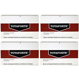 Totaforte Vitamines en Mineralen 4-pak  ( 4x 30 capsules =  120 capsules)