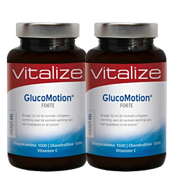 Vitalize Glucomotion forte pot 1+1 Gratis! 150 tabletten (dus 2x 150 tabletten)