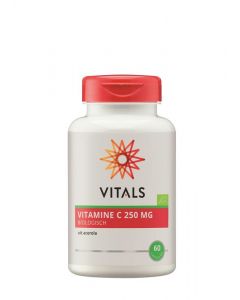 Vitals Vitamine C 250 mg biologisch 60ca