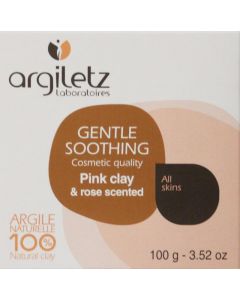 Argiletz Zeep roos/roze klei bio 100 gram