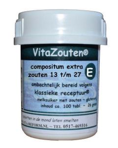 Vitazouten compositum extra 13 t/m 27