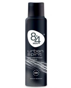 8X4 Deodorant spray men urban spirit 150 ml