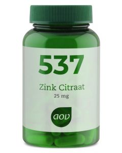 537 Zink citraat 25 mg