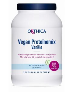 Vegan proteinemix vanille