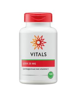IJzer 25 mg met Vitamine C