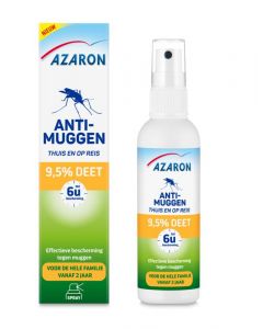 Azaron Anti muggen 9.5% deet spray 100ml