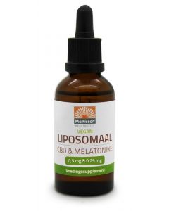 Mattisson Vegan Liposomaal CBD & melatonine vegan 30ml