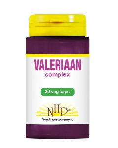 NHP Valeriaan complex  30 Vegetarische capsules