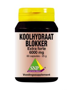 SNP Koolhydraat blokker extra forte 6000 mg  60 capsules