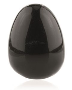 Yoni ei obsidiaan zwart 43 x 30 mm Ruben Robijn 1st