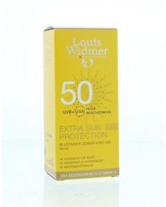 Extra sun protect 50 parfumvrij Louis Widmer 50ml