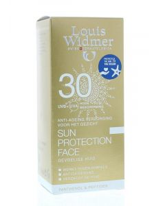 Louis Widmer Sun protect face 30 geparfumeerd 50ml