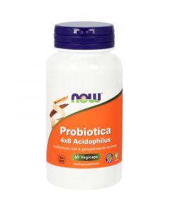 NOW Probiotica 4 x 6 acidophilus 60vc