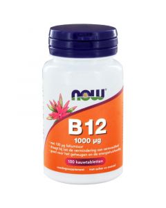 Vitamine B12 1000 mcg en Foliumzuur 100 mcg