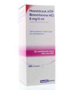 Healthypharm Broomhexine hoestdrank 8 mg 250ml