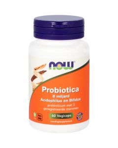 NOW Probiotica 8 miljard acidophilus en bifidus 60vc