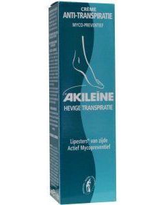 Akileine Anti transpirant creme  50 ml