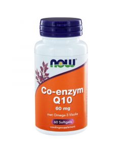 Co-enzym Q10 60 mg met omega-3 visolie