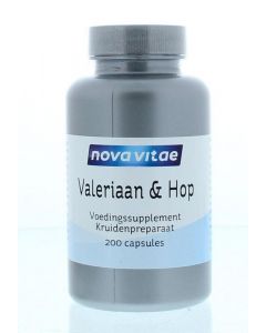Nova Vitae Valeriaan & hop 200ca
